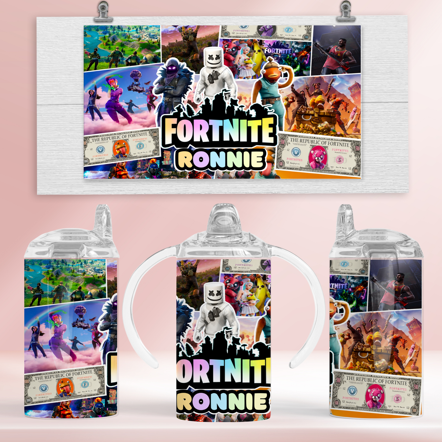 Game nite - 12oz standard/sippy tumbler