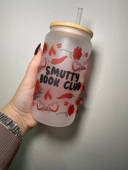 Smutty book club - 16oz libbey can