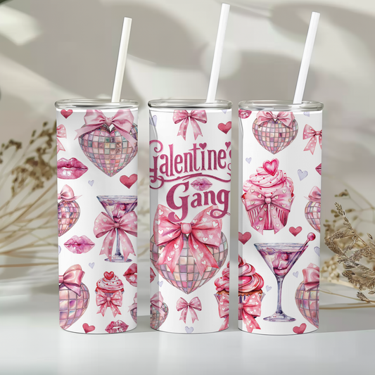🩷 Galentines Gang 🩷 - 20oz tumbler