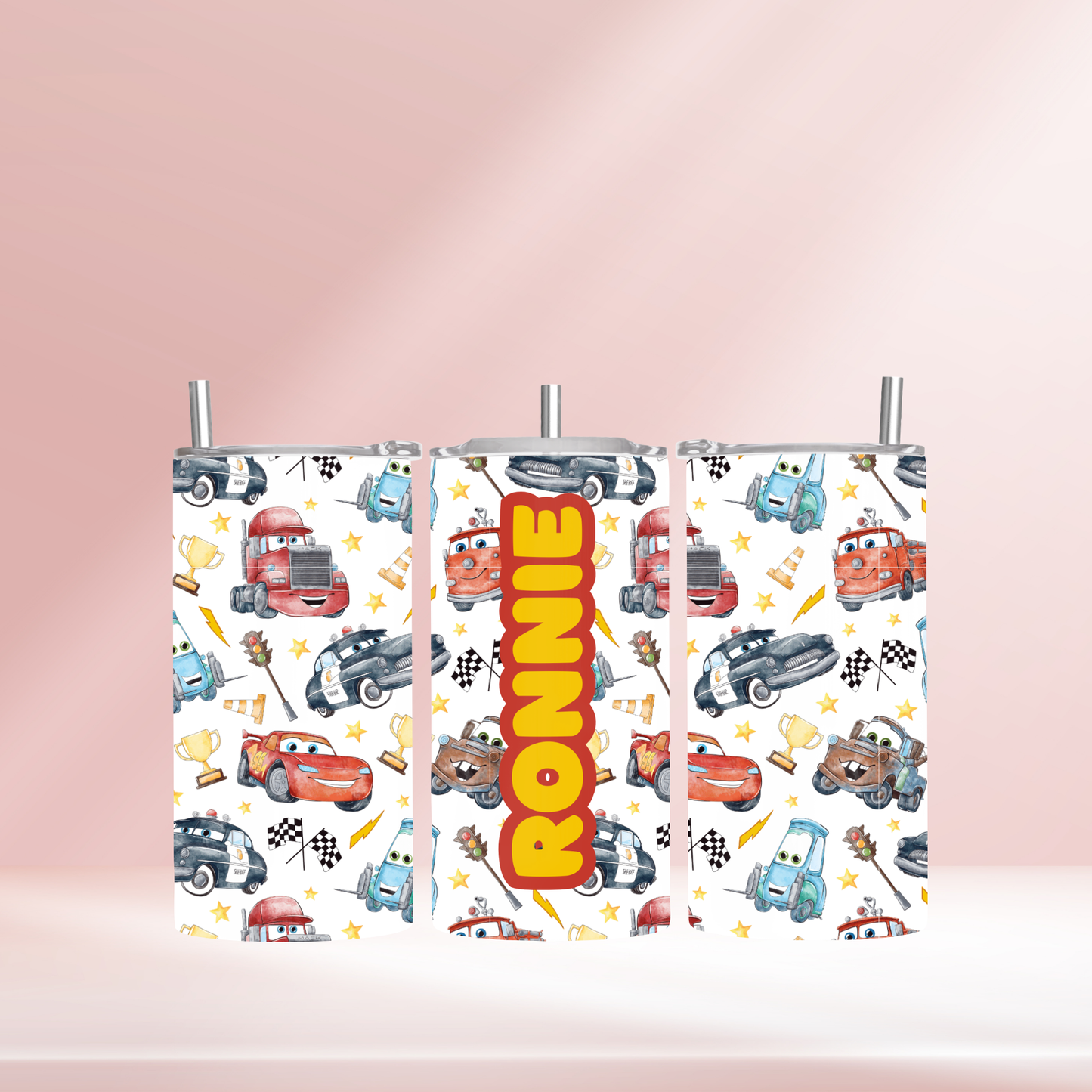 Cars - 12oz standard/sippy tumbler