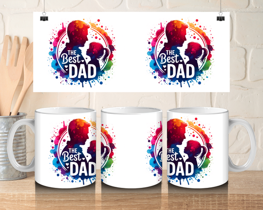 The best girl dad  - 11oz Ceramic mug