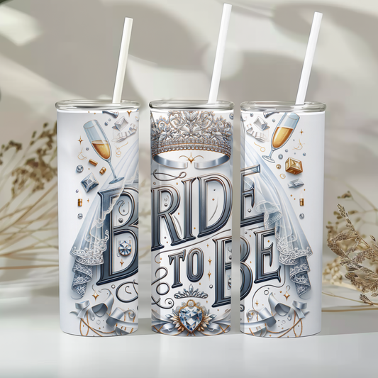 Bride to be - 20oz tumbler