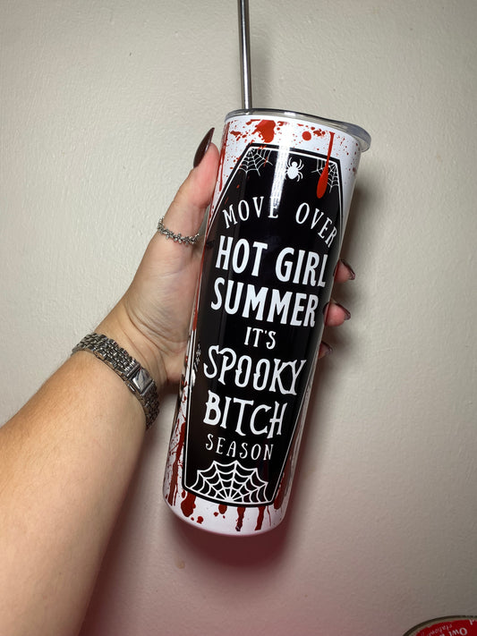 Move over hot girl summer 2- 20oz tumbler