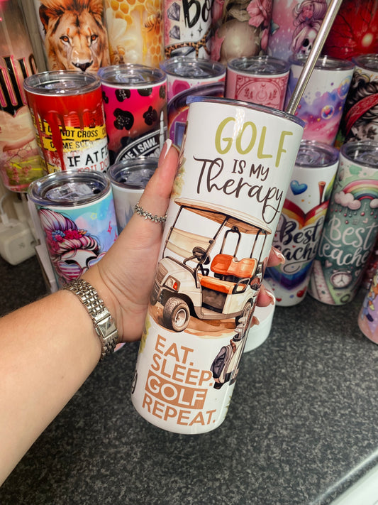 Golf is my therapy