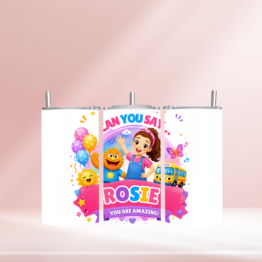 Can you say personalised- 12oz standard/sippy tumbler