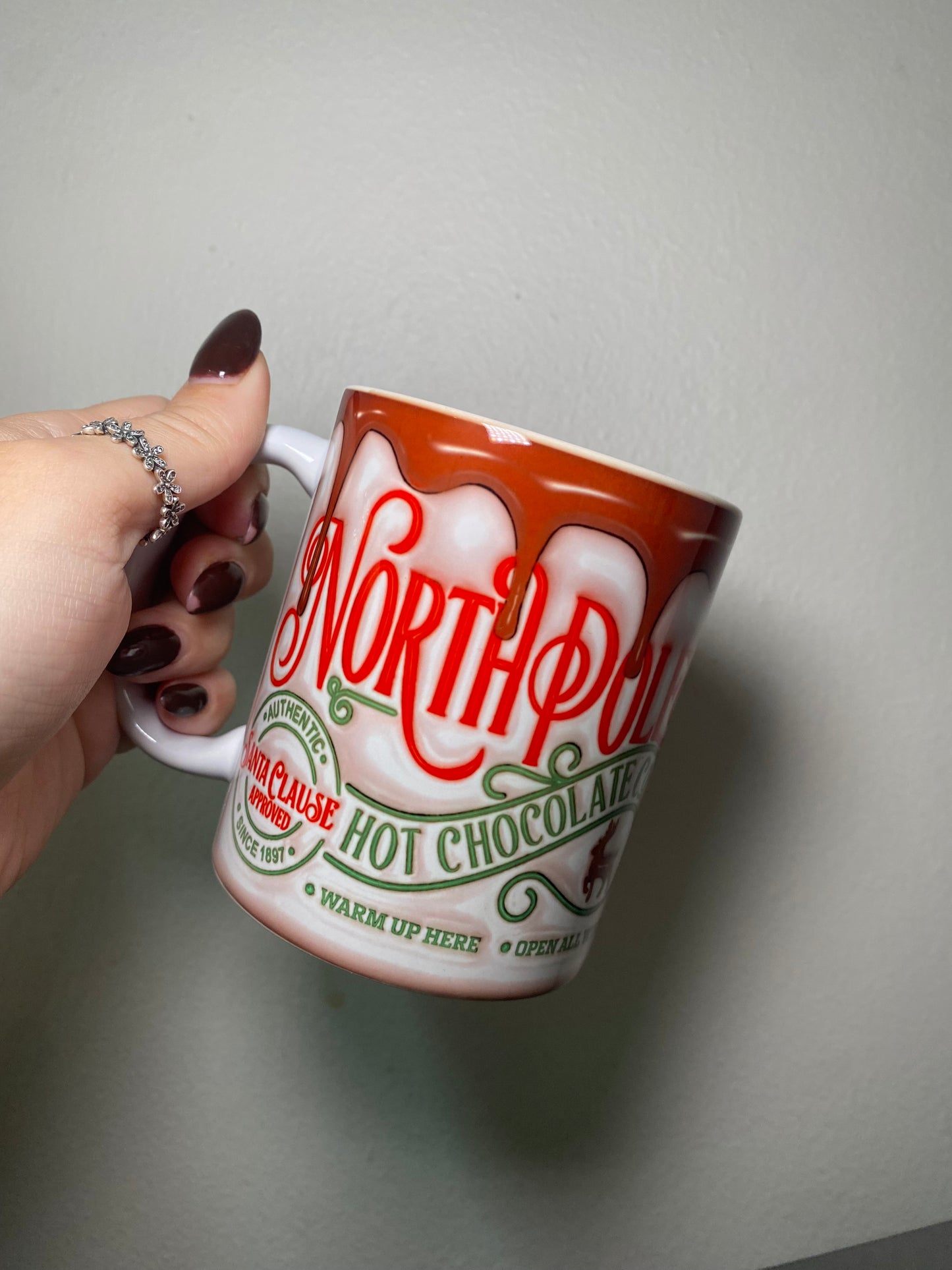 Santa Claus approved hot chocolate - 11oz Ceramic mug