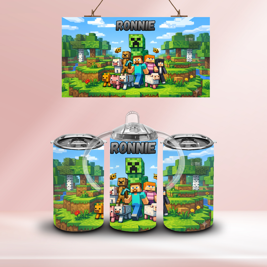 Block life - 12oz standard/sippy tumbler