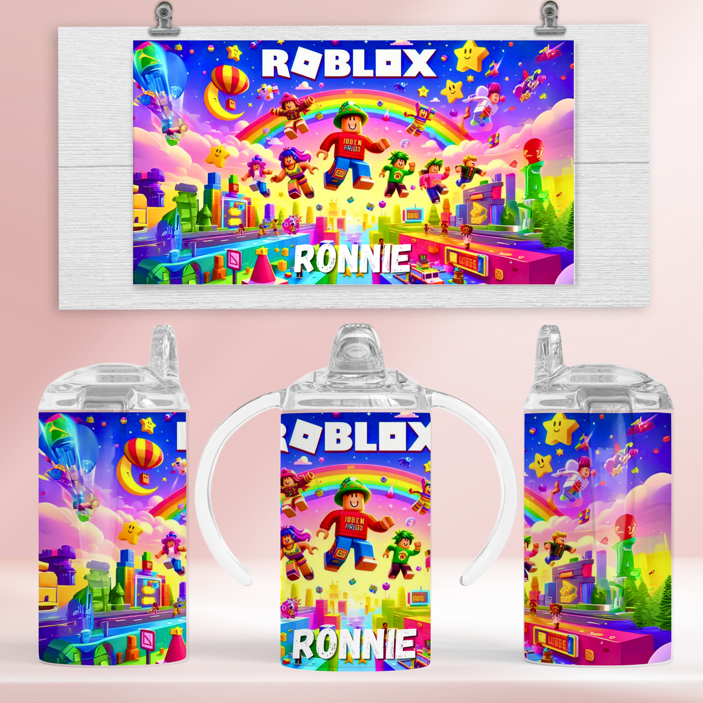 Blocks - 12oz standard/sippy tumbler