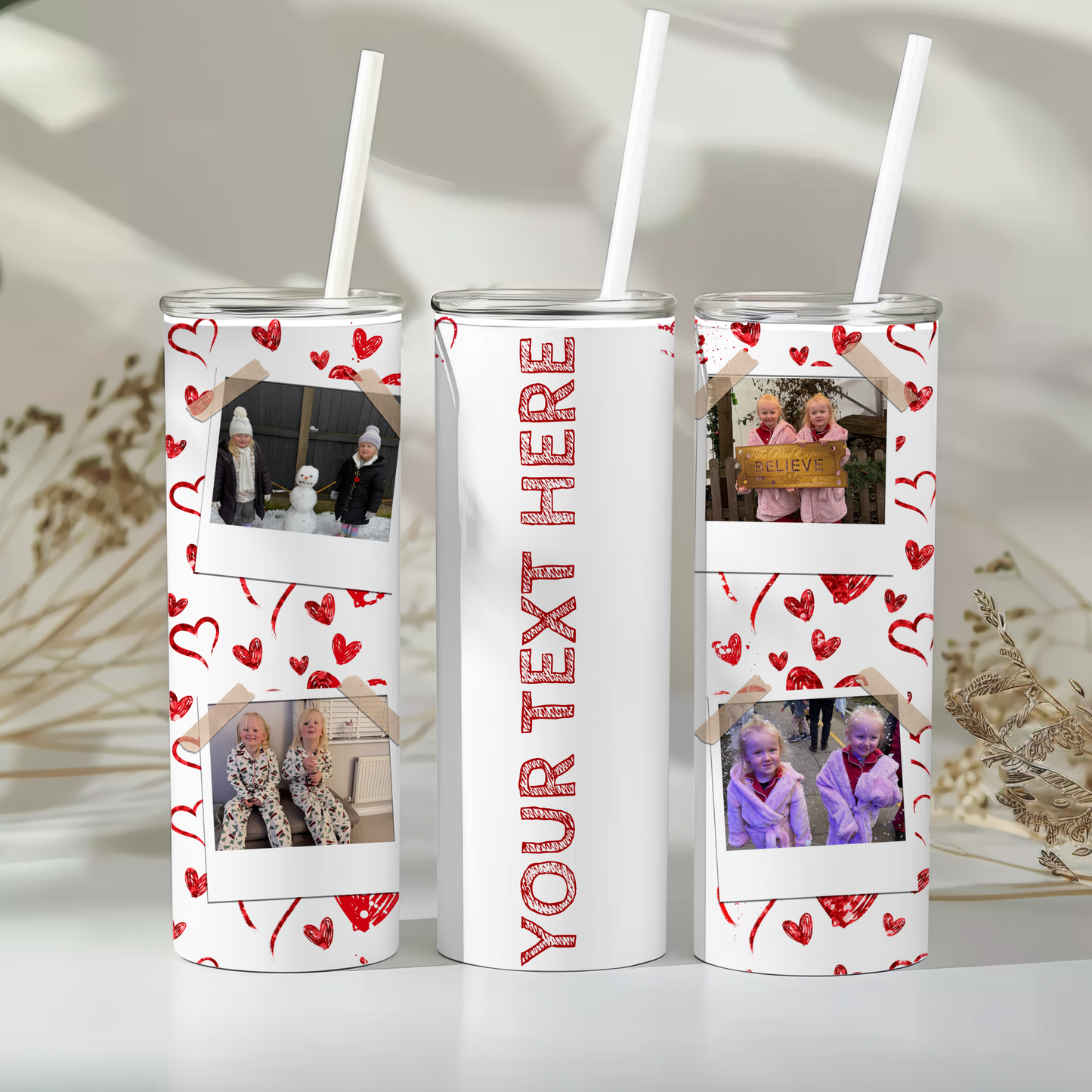 🩷 Love Photo personalised 🩷 - 20oz tumbler