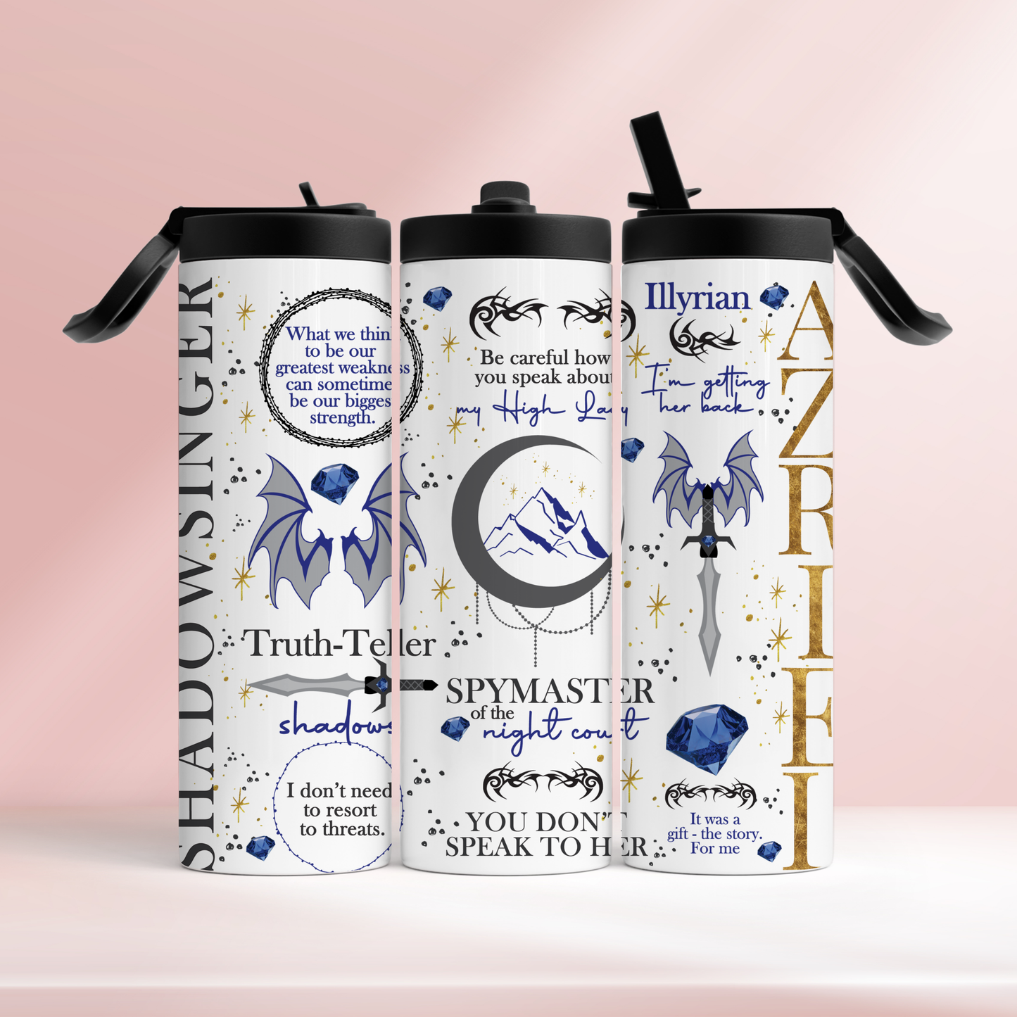 Azriel acotar - 20oz tumbler