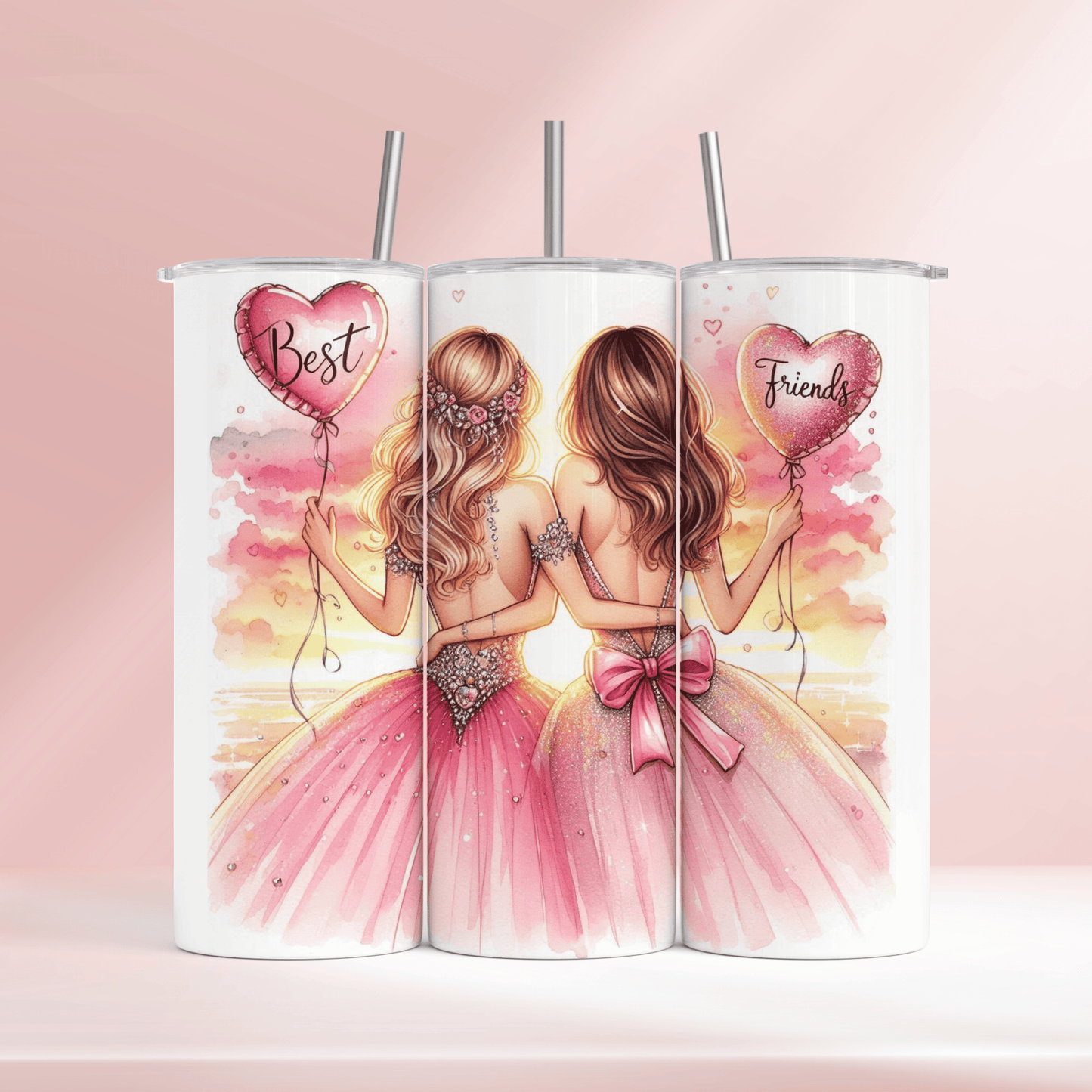Best friends- 20oz tumbler