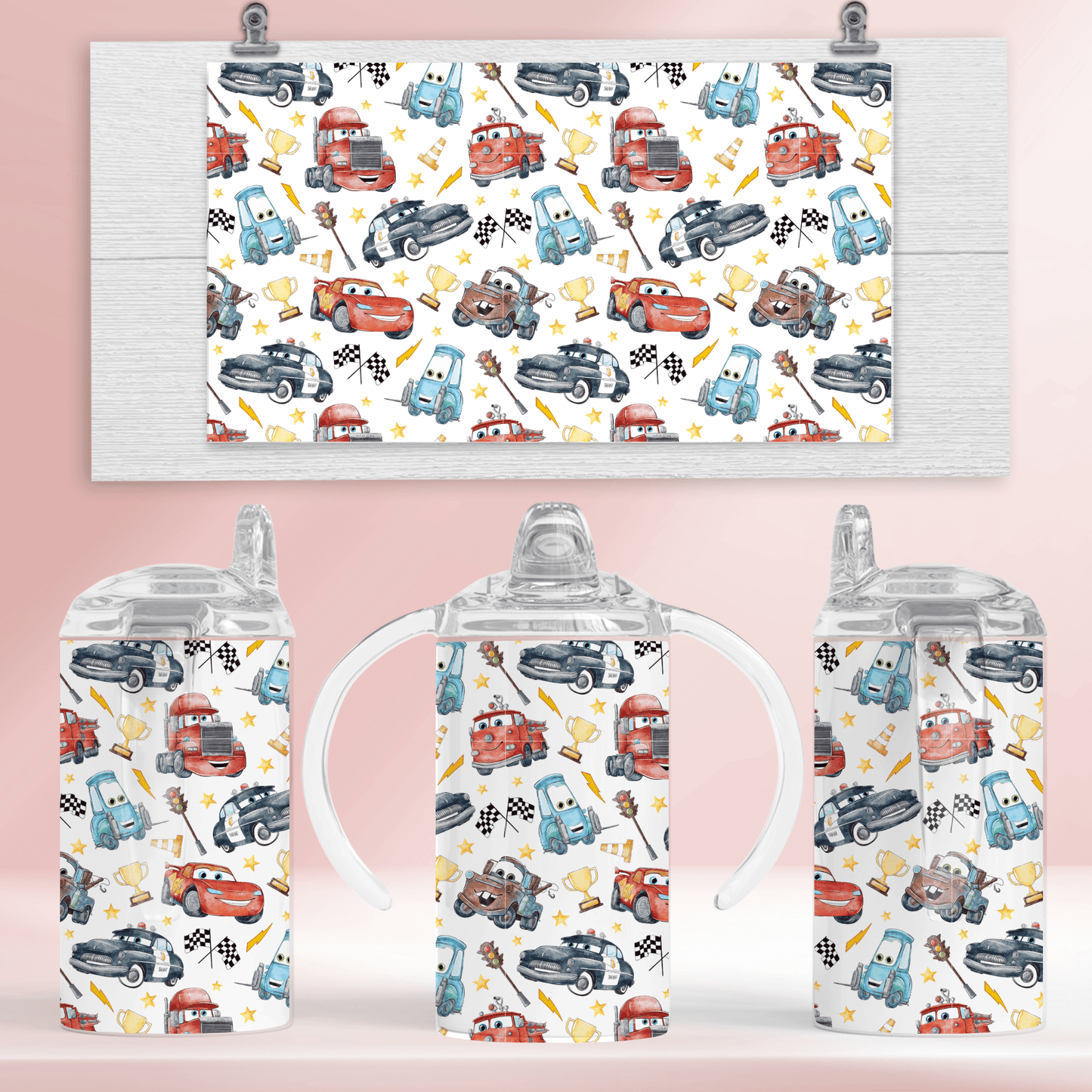 Cars - 12oz standard/sippy tumbler