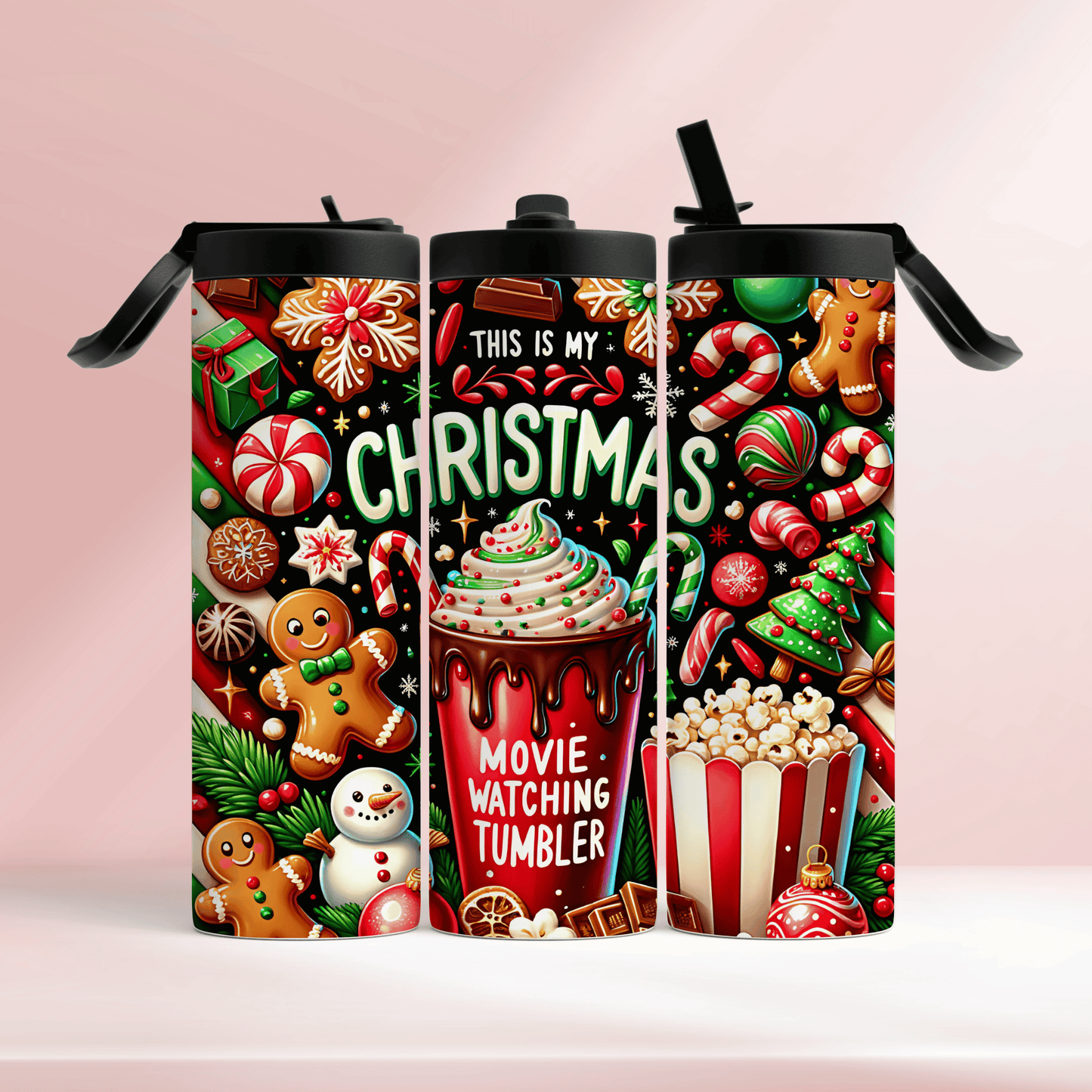 This is my Christmas movie watching tumbler 2 - 20oz tumbler