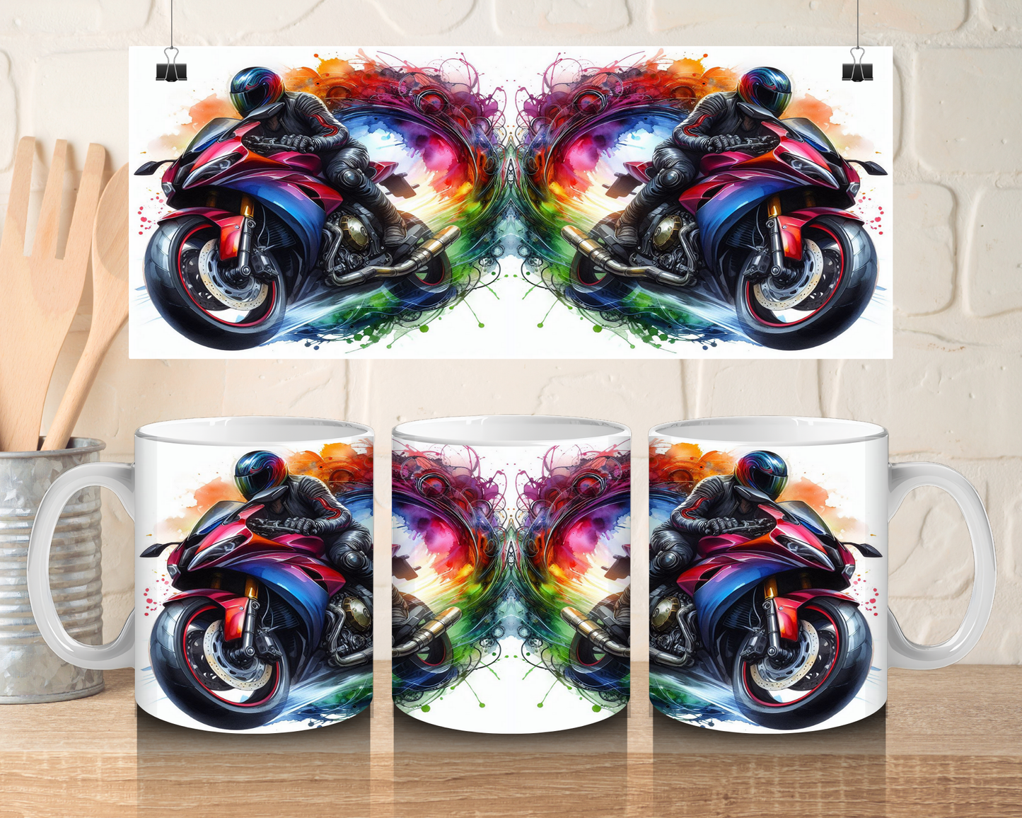 Motorbike - 11oz Ceramic mug