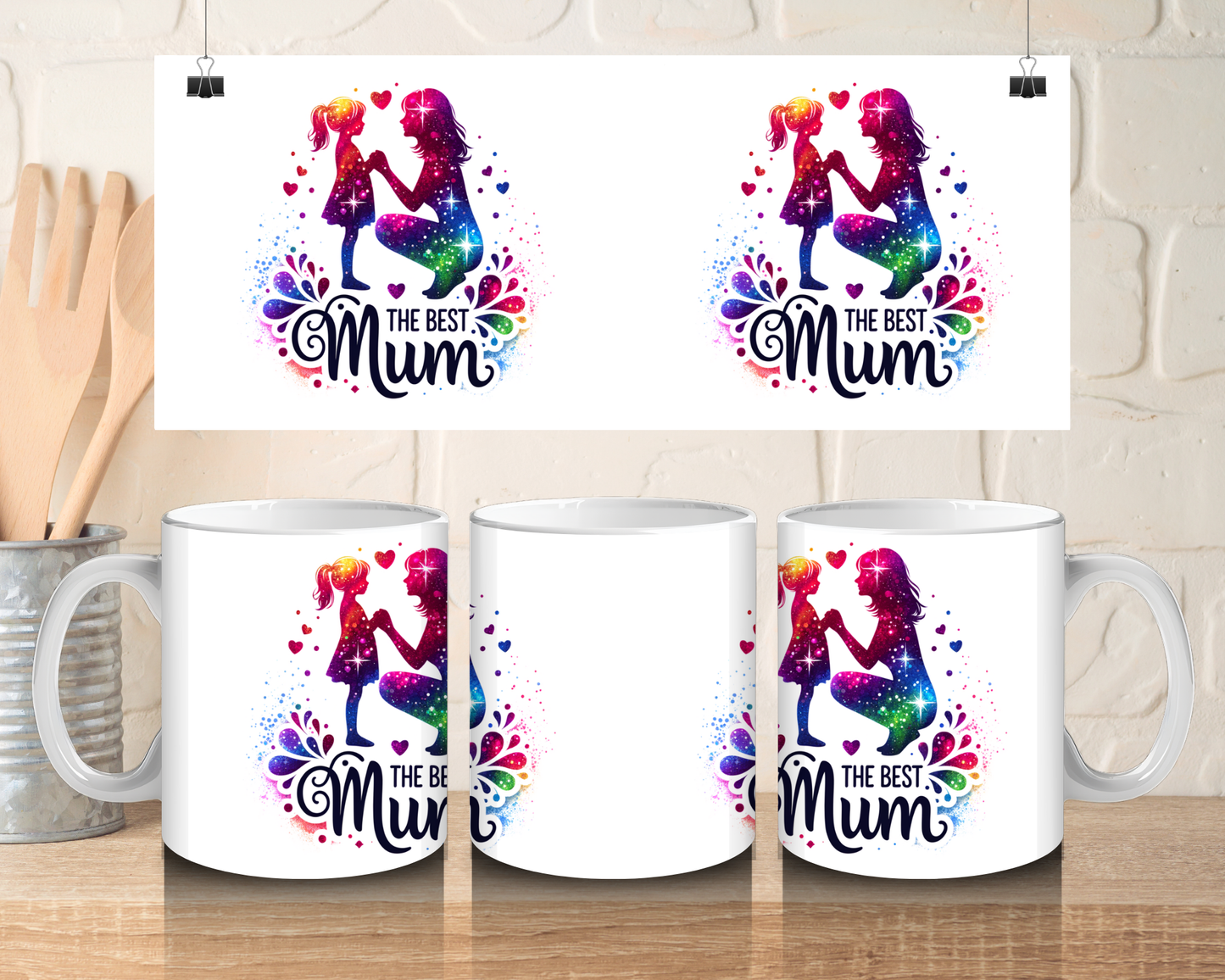 The best mum - 11oz Ceramic mug