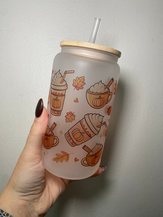 Pumpkin spice - 16oz libbey can