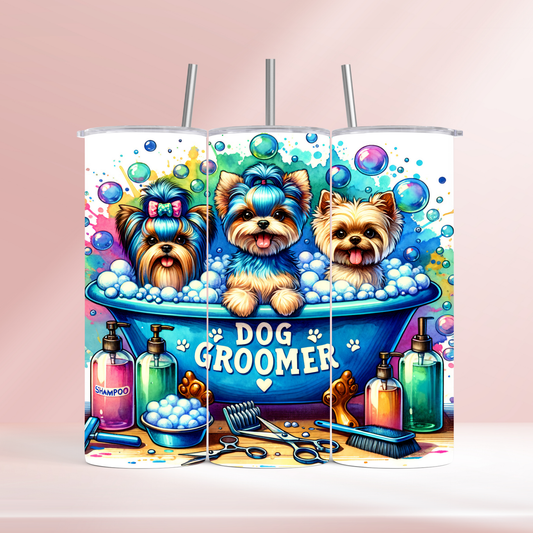 Dog groomer - 20oz tumbler