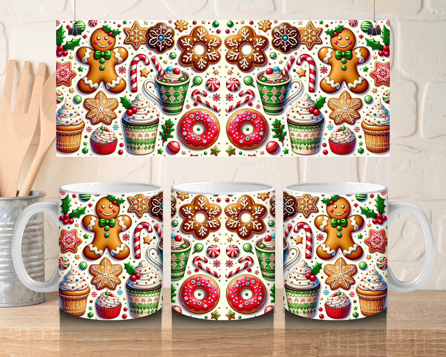 Christmas sweet treats - 11oz Ceramic mug