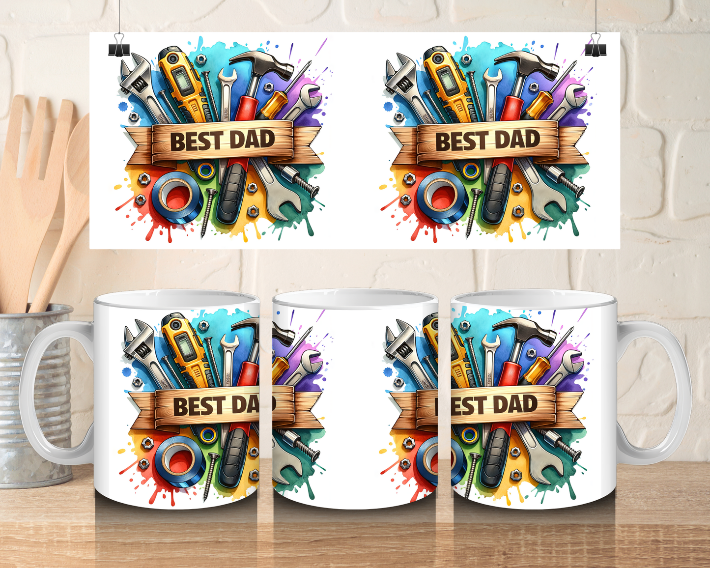 Best dad tools - 11oz Ceramic mug
