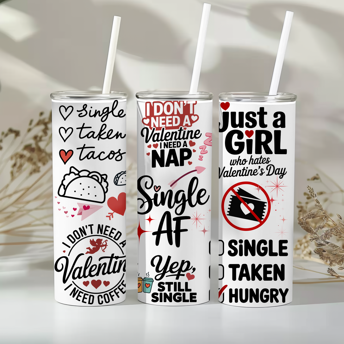 🩷 Single AF 🩷 - 20oz tumbler