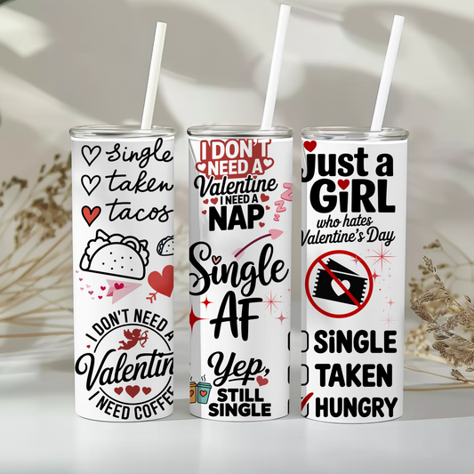 🩷 Single AF 🩷 - 20oz tumbler