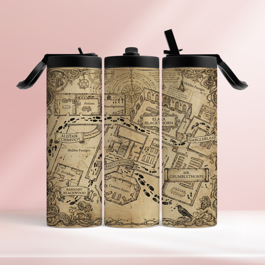 Fantasy map - 20oz tumbler