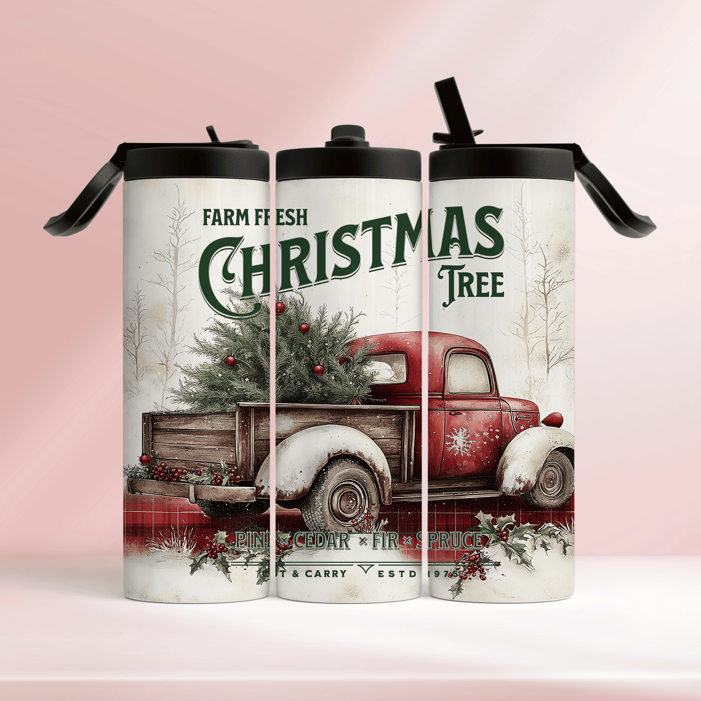 Farm fresh Christmas tree - 20oz tumbler