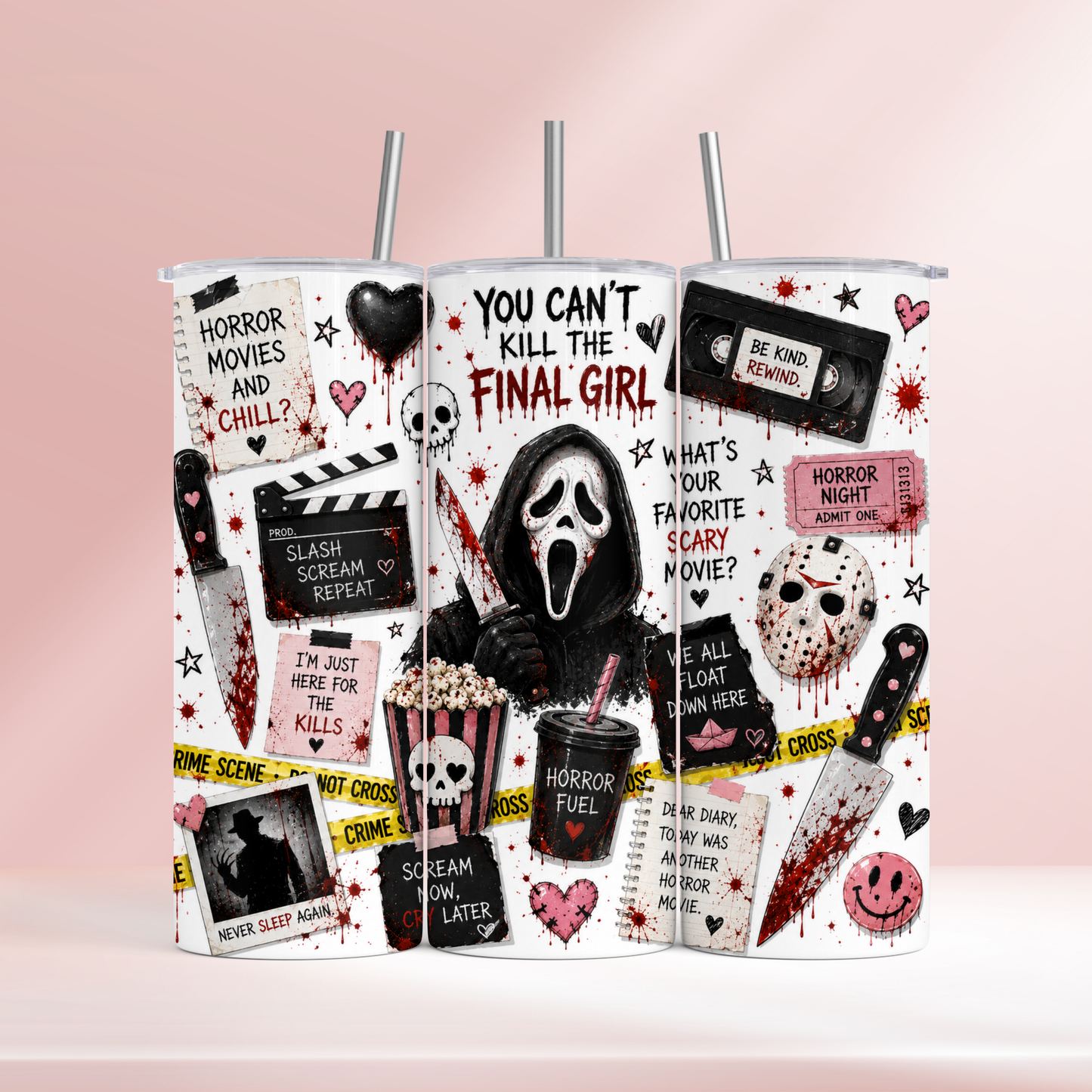 You can't kill the final girl - 20oz tumbler
