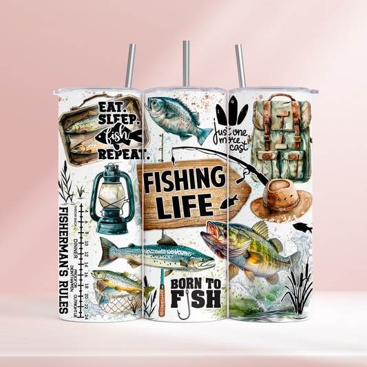 Fishing life - 20oz tumbler