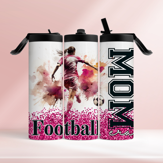 Football mom era - 20oz tumbler