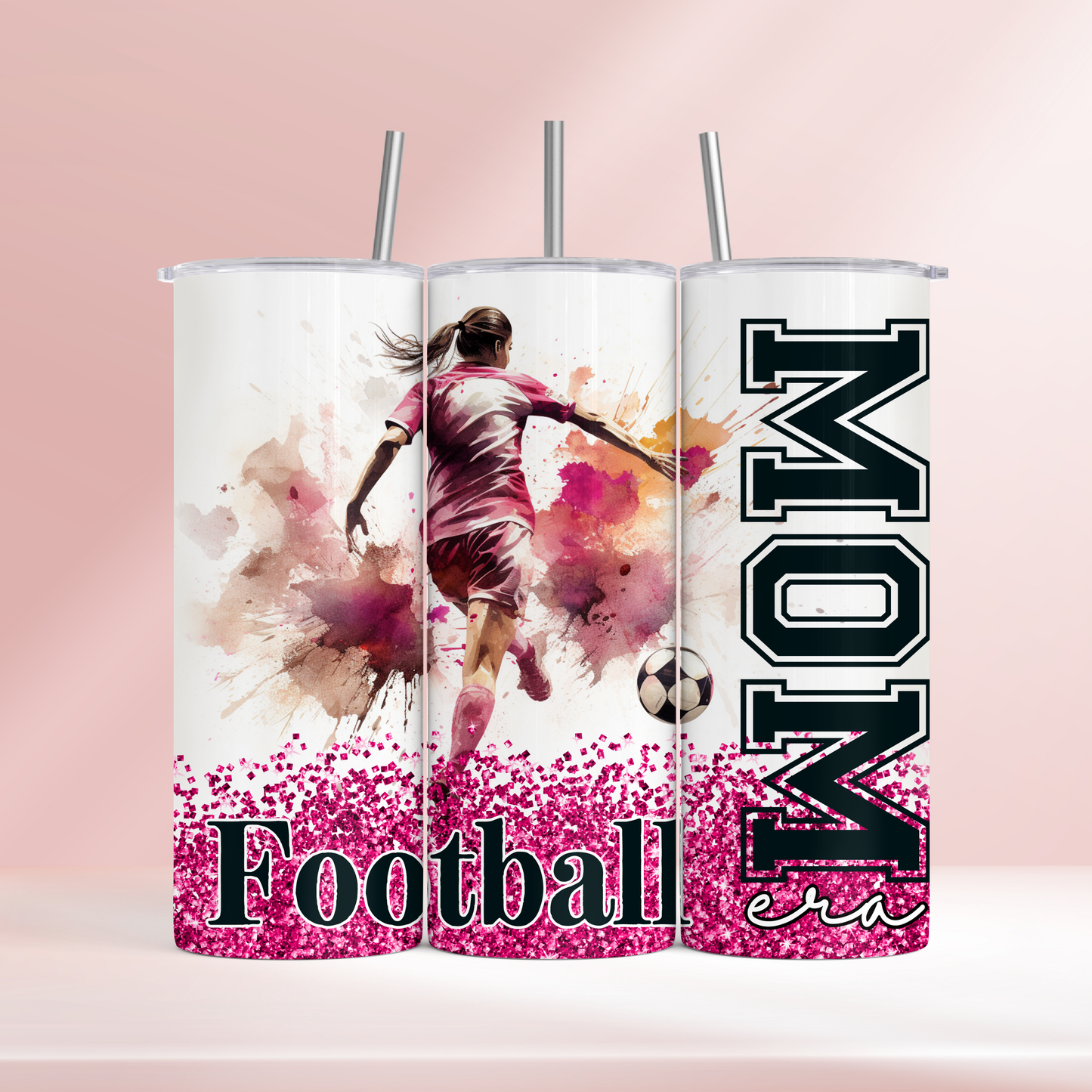 Football mom era - 20oz tumbler