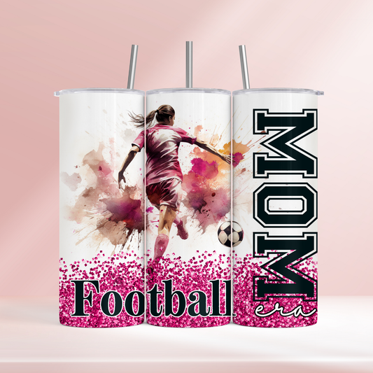 Football mom era - 20oz tumbler