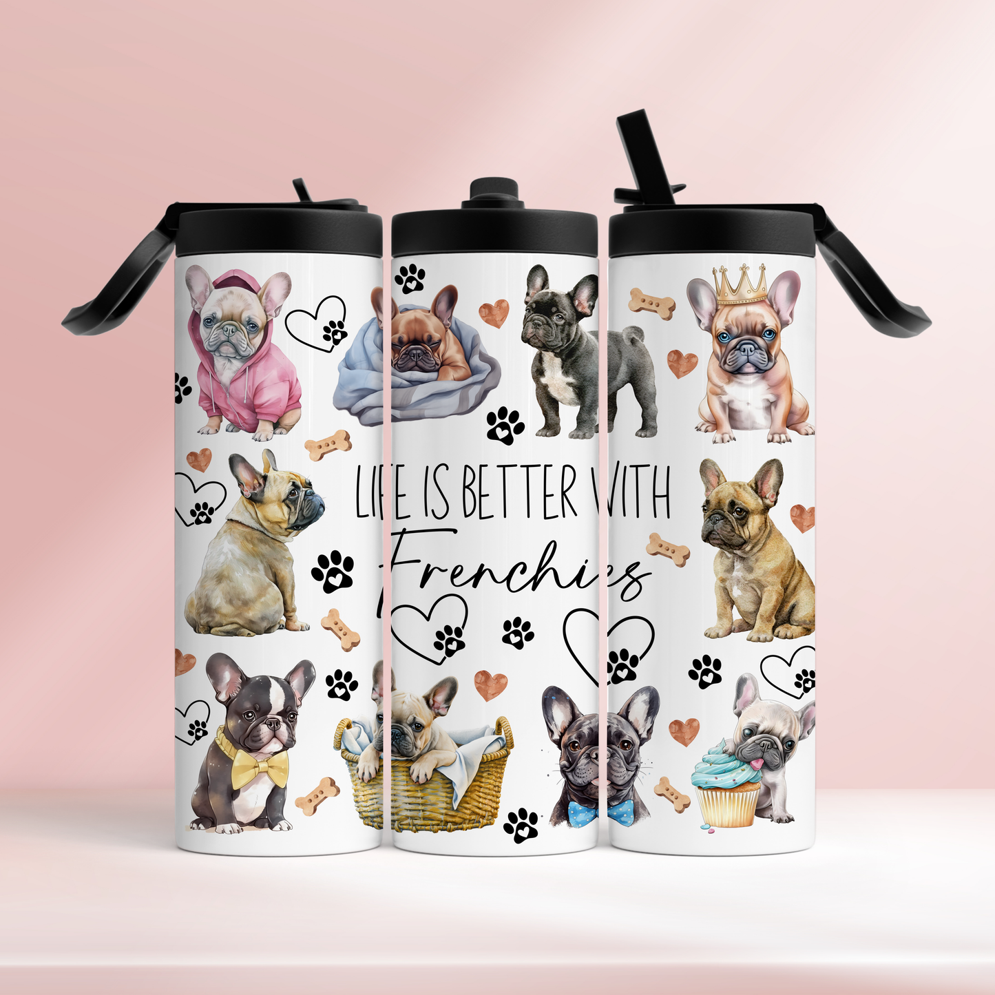 Frenchie - 20oz Tumbler