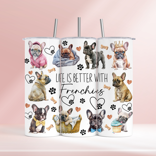 Frenchie - 20oz Tumbler