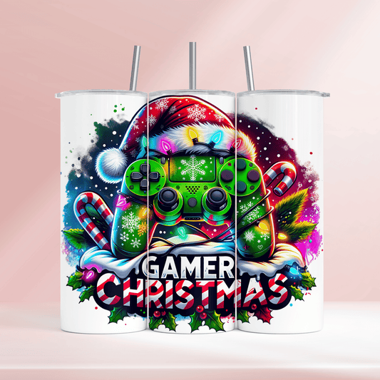Gamer Christmas - 20oz tumbler