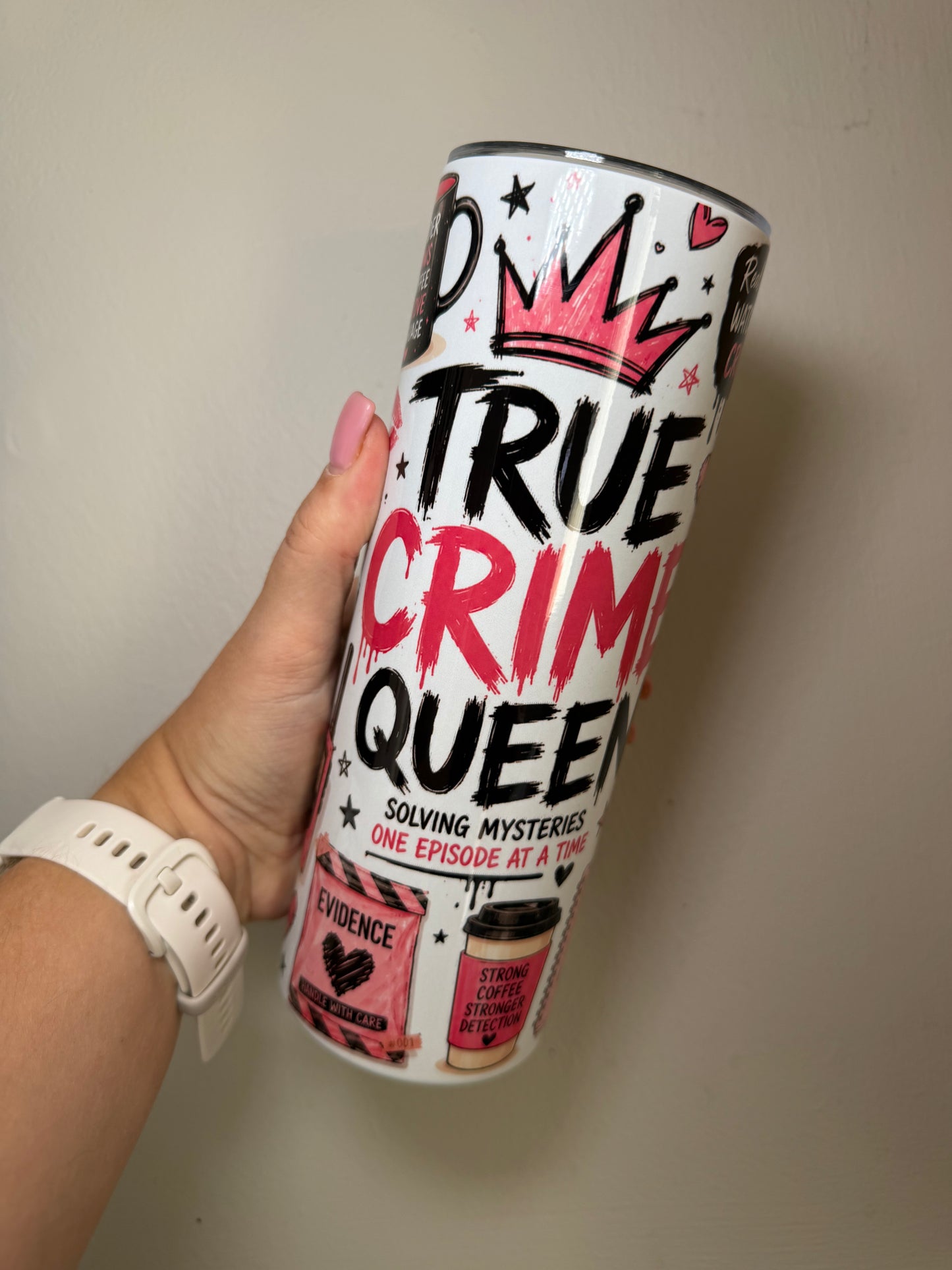 True crime queen - 20oz tumbler