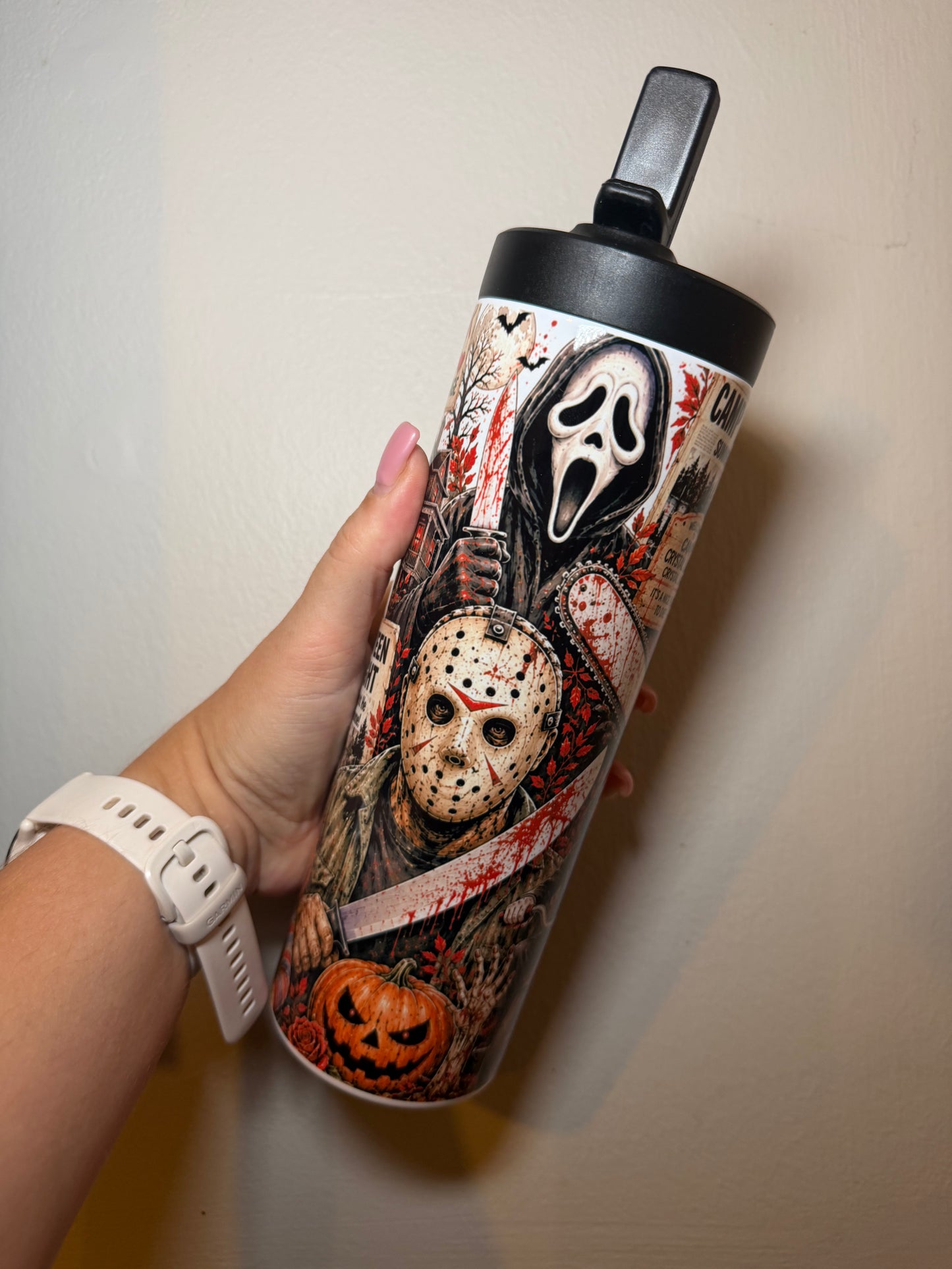 Horror is my love language - 20oz tumbler