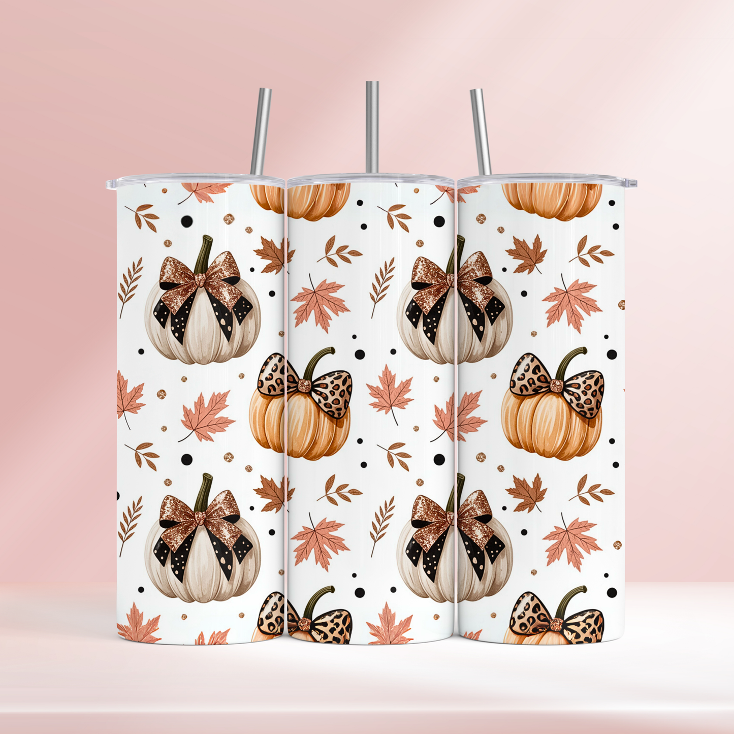 Autumn pumpkins - 20oz tumbler