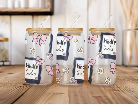 Kindle Girlie 16oz Libbey can