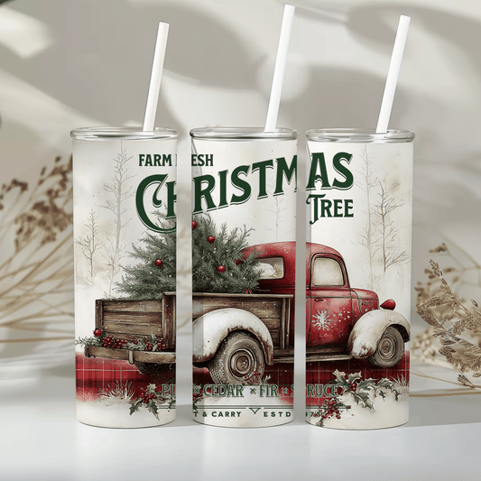 Farm fresh Christmas tree - 20oz tumbler