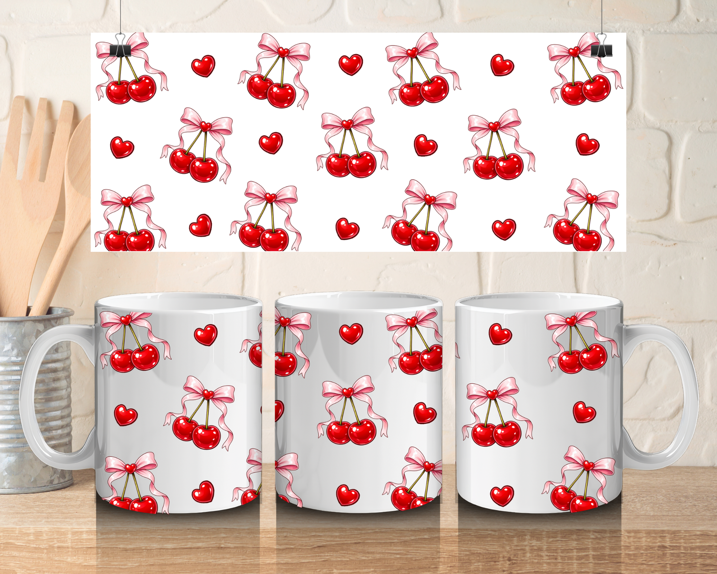🩷 Cherries 🩷 - 11oz Ceramic mug