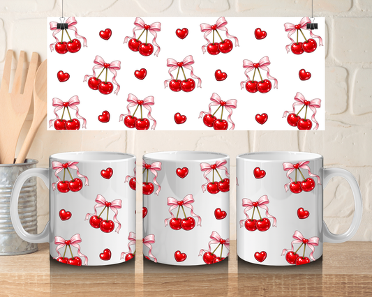 🩷 Cherries 🩷 - 11oz Ceramic mug