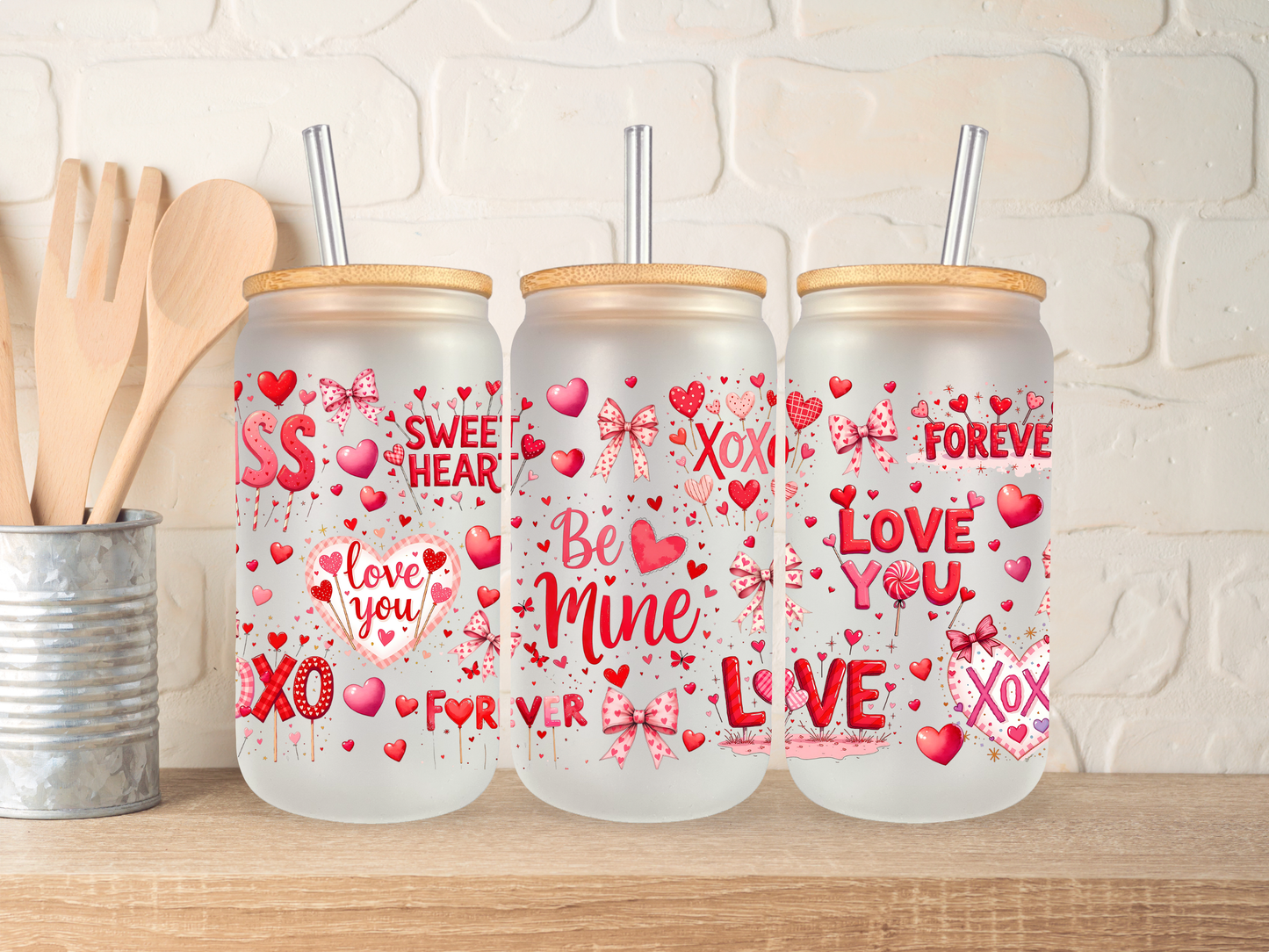 🩷 Be mine 🩷 - 16oz libbey can