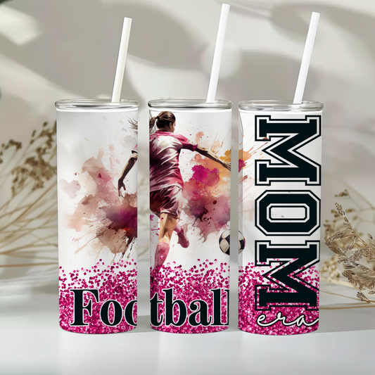 Football mom era - 20oz tumbler