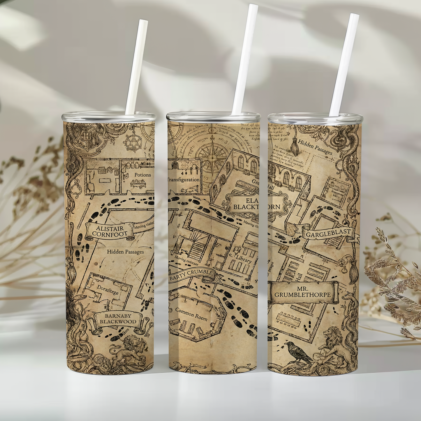 Fantasy map - 20oz tumbler