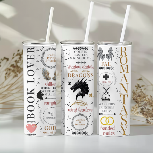 Romantasy book lover - 20oz tumbler