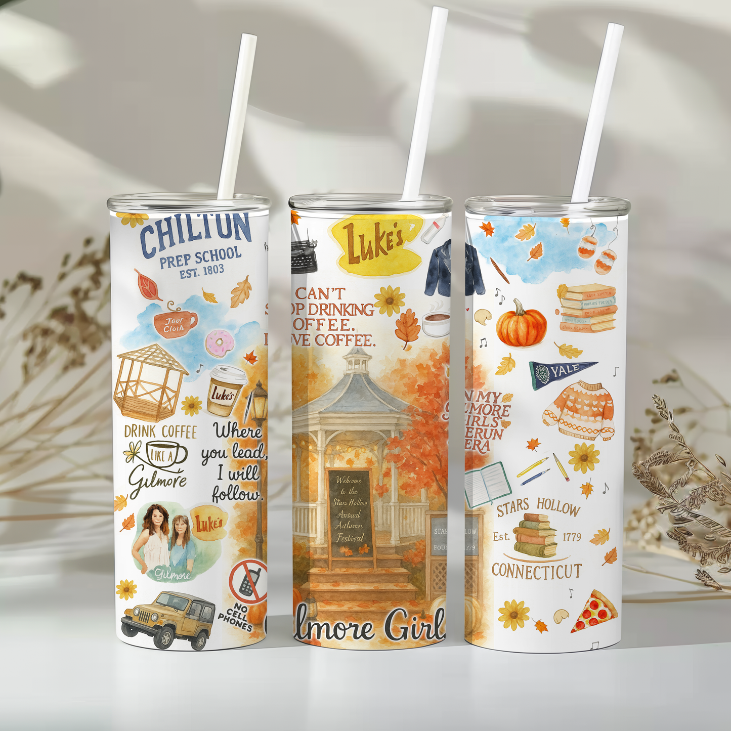 Gilmore girls- 20oz tumbler
