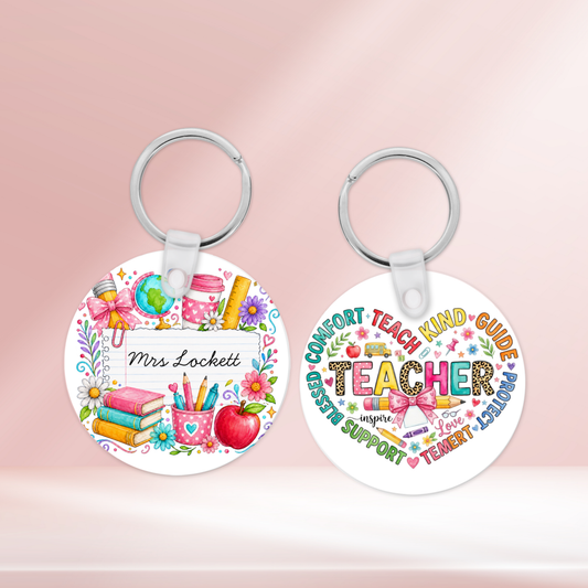 Teacher keyring