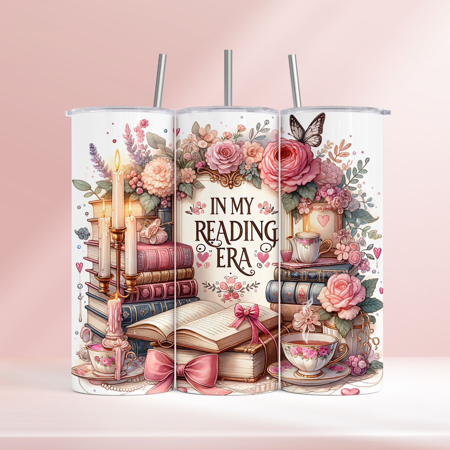 In my reading era - 20oz tumbler
