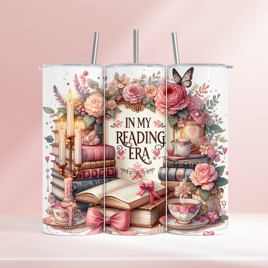 In my reading era - 20oz tumbler